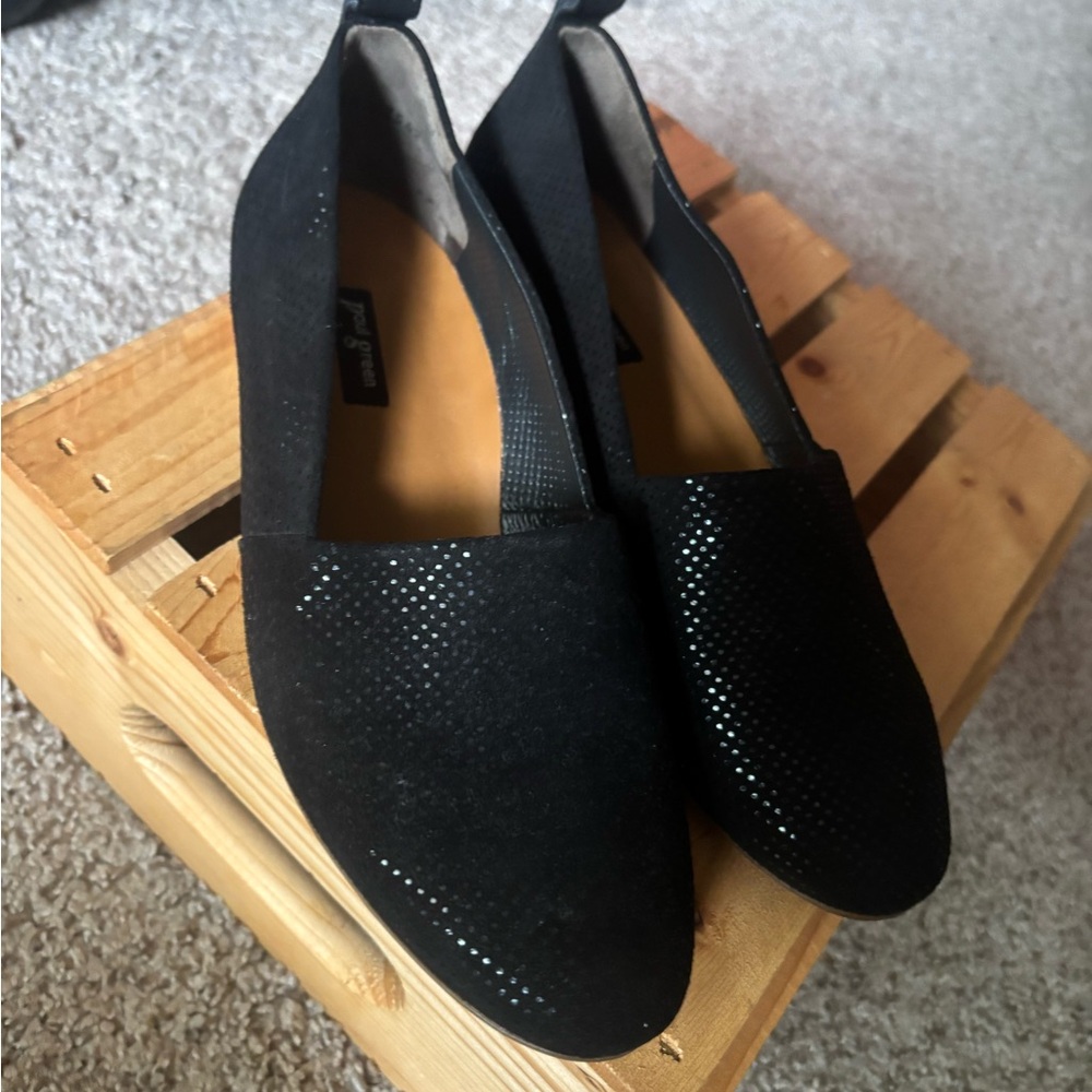 Paul Green Elegant Black Women's Loafers size 3.1/2